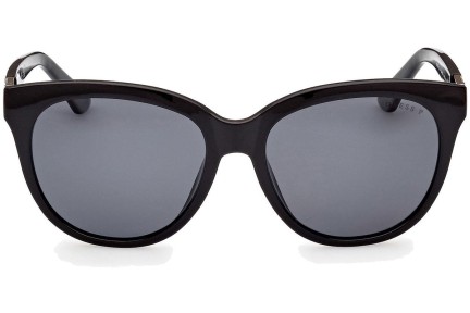 Okulary przeciwsłoneczne Guess GU7850 01D Polarized Okrągłe Czarne