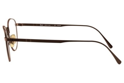 Okulary korekcyjne Persol PO5002VT 8003 Okrągłe Brązowe