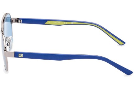 Okulary przeciwsłoneczne Guess GU9221 10V Pilotki (Aviator) Srebrne