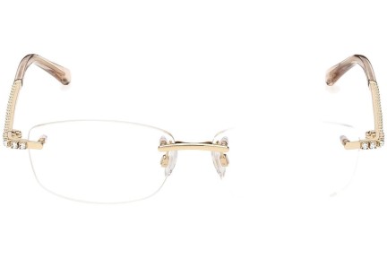 Okulary korekcyjne Swarovski SK5423-H 032 Prostokątne Złote