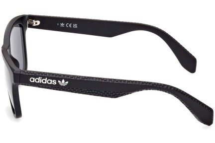 Okulary przeciwsłoneczne Adidas Originals OR0069 02A Prostokątne Czarne