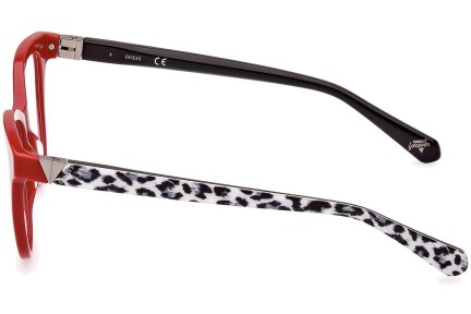 Okulary korekcyjne Guess GU5219 066 Kocie oczy Czerwone