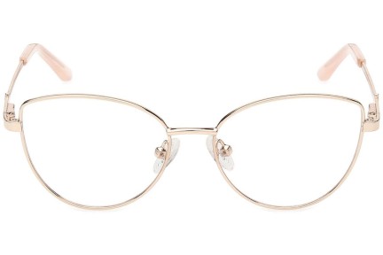 Okulary korekcyjne Guess GU9222 032 Kocie oczy Złote