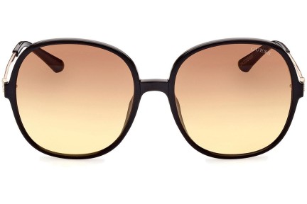 Okulary przeciwsłoneczne Guess GU7844 01F Okrągłe Czarne