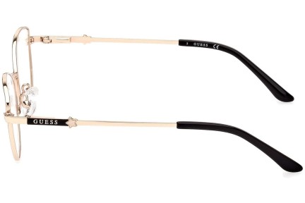 Okulary korekcyjne Guess GU9222 033 Kocie oczy Złote