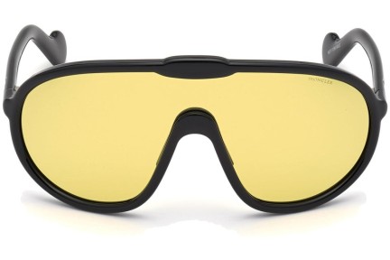 Okulary przeciwsłoneczne Moncler ML0184 01E Pojedyncze | Shield Czarne