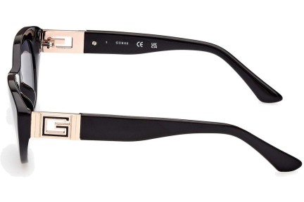 Okulary przeciwsłoneczne Guess GU7849 01A Owalne Czarne