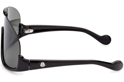 Okulary przeciwsłoneczne Moncler ML0230 01A Pojedyncze | Shield Czarne