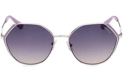 Okulary przeciwsłoneczne Guess GU7842 10B Okrągłe Srebrne