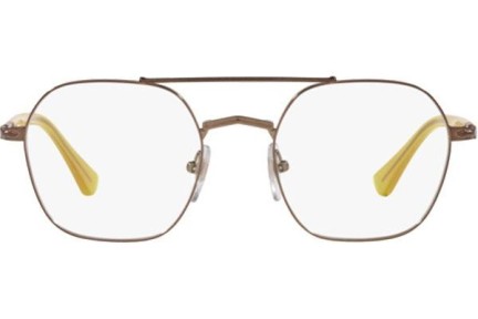 Okulary korekcyjne Persol PO2483V 1107 Okrągłe Brązowe