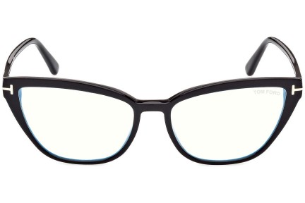 Ochelari Tom Ford FT5825-B 001 Cat Eye Negri