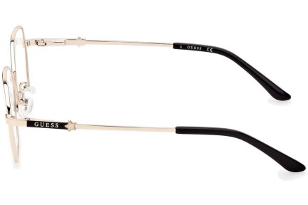 Okulary korekcyjne Guess GU9223 033 Kwadratowe Złote