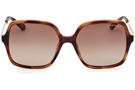 Okulary przeciwsłoneczne Guess GU7845 53H Polarized Kwadratowe Havana