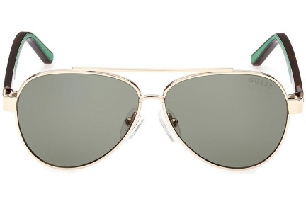 Okulary przeciwsłoneczne Guess GU9221 32N Pilotki (Aviator) Złote