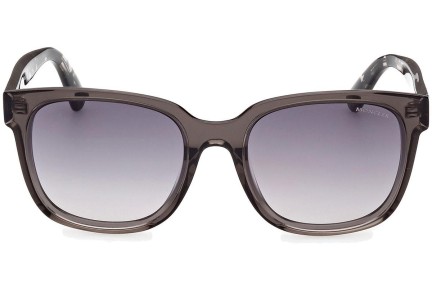 Okulary przeciwsłoneczne Moncler ML0198 05B Kwadratowe Czarne