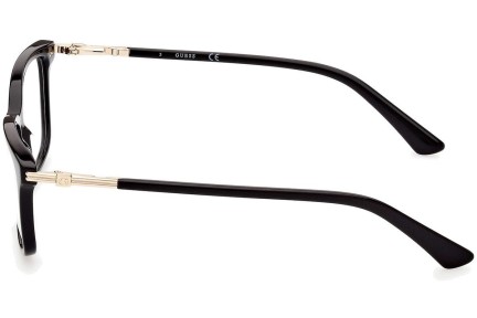 Okulary korekcyjne Guess GU2907 001 Prostokątne Czarne
