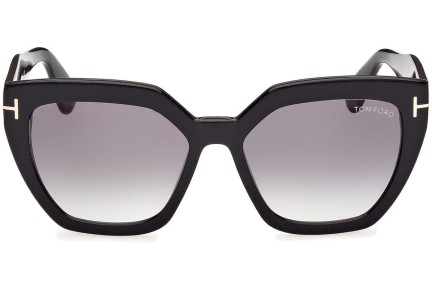 Okulary przeciwsłoneczne Tom Ford FT0939 01B Kwadratowe Czarne