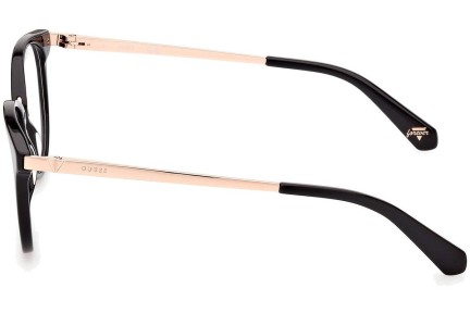 Okulary korekcyjne Guess GU5218 001 Okrągłe Czarne