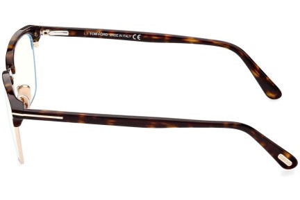 Okulary korekcyjne Tom Ford FT5801-B 052 Browline Havana