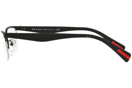 Okulary korekcyjne Prada Linea Rossa PS52FV DG01O1 Prostokątne Czarne