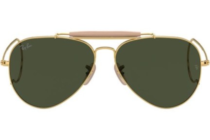 Okulary przeciwsłoneczne Ray-Ban Outdoorsman I RB3030 W3402 Pilotki (Aviator) Złote