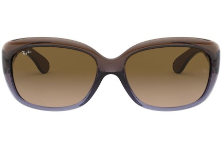 Okulary przeciwsłoneczne Ray-Ban Jackie Ohh RB4101 860/51 Oversize Fioletowe