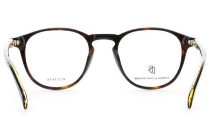 Brillen David Beckham DB1018 086 Ronde Havana