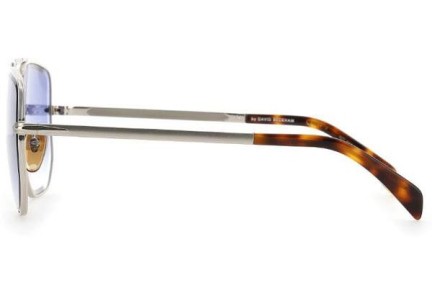 Okulary przeciwsłoneczne David Beckham DB7001/S 010/08 Kwadratowe Srebrne