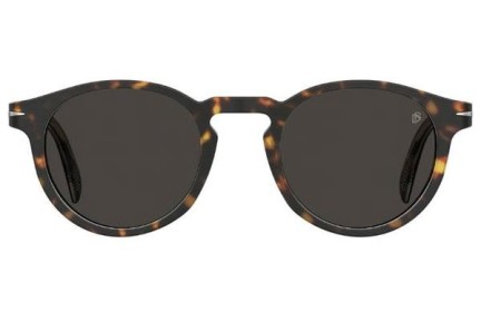 Okulary przeciwsłoneczne David Beckham DB1036/S 086/IR Okrągłe Havana