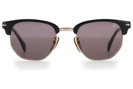 Okulary przeciwsłoneczne David Beckham DB1002/S 2M2/IR Browline Czarne
