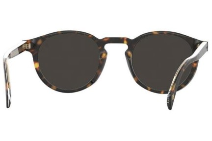 Okulary przeciwsłoneczne David Beckham DB1036/S 086/IR Okrągłe Havana
