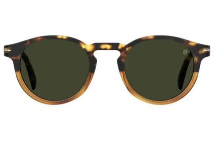 Okulary przeciwsłoneczne David Beckham DB1036/S 2OK/O7 Okrągłe Brązowe