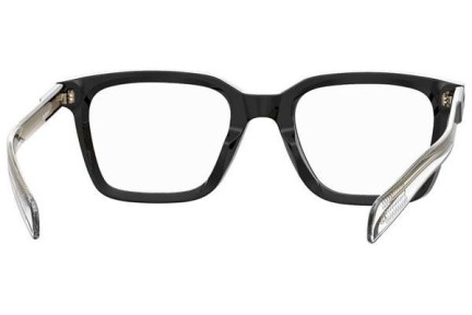 Okulary korekcyjne David Beckham DB7071/F 2M2 Kwadratowe Czarne