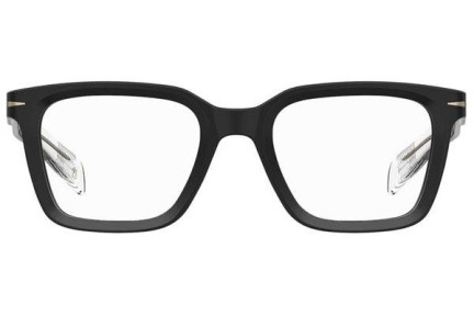 Okulary korekcyjne David Beckham DB7071/F 2M2 Kwadratowe Czarne