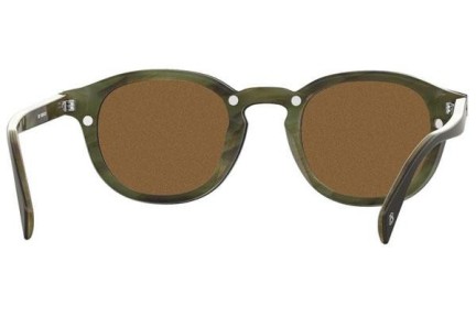 Okulary korekcyjne David Beckham DB1080/CS 05K/SP Okrągłe Brązowe