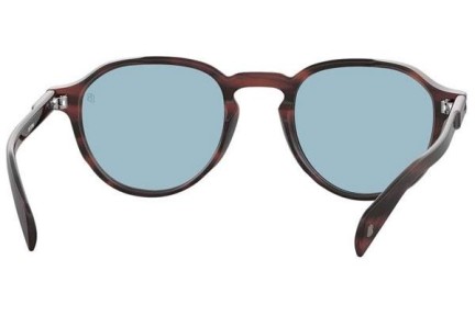 Okulary przeciwsłoneczne David Beckham DB7078/S EX4/QZ Okrągłe Havana