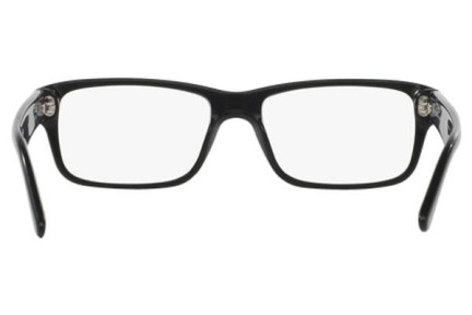 Okulary korekcyjne Prada PR16MV 1BO1O1 Prostokątne Czarne