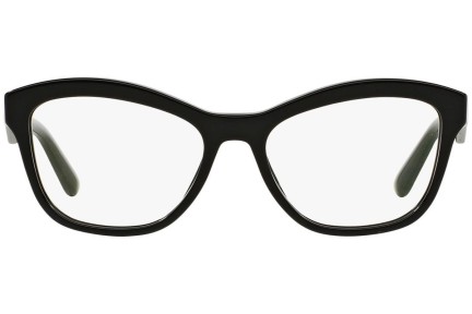Okulary korekcyjne Prada PR29RV 1AB1O1 Kocie oczy Czarne