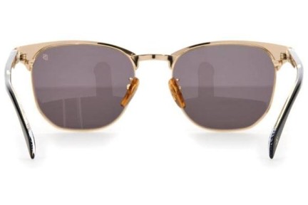 Okulary przeciwsłoneczne David Beckham DB7057/F/S I46/IR Browline Czarne