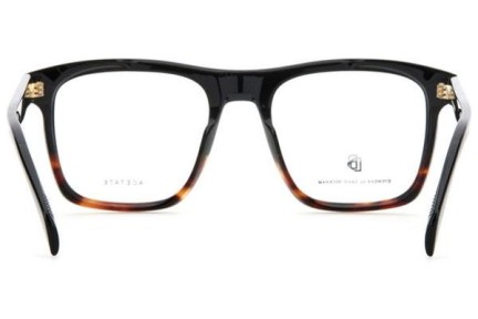 Okulary korekcyjne David Beckham DB7020 DCC/G6 blue-light [non-prescription] Kwadratowe Czarne