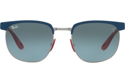 Okulary przeciwsłoneczne Ray-Ban Scuderia Ferrari Collection RB3698M F0723M Kwadratowe Niebieskie