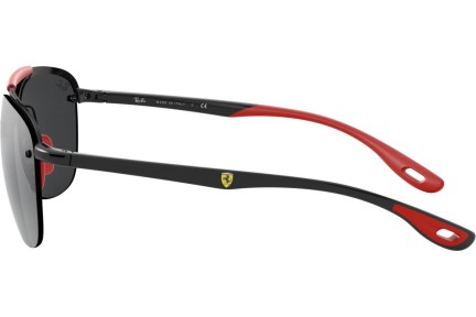 Okulary przeciwsłoneczne Ray-Ban Scuderia Ferrari Collection RB3662M F0026G Pilotki (Aviator) Czarne