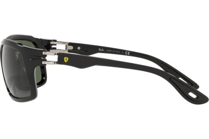 Okulary przeciwsłoneczne Ray-Ban RB4364M F65071 Prostokątne Czarne