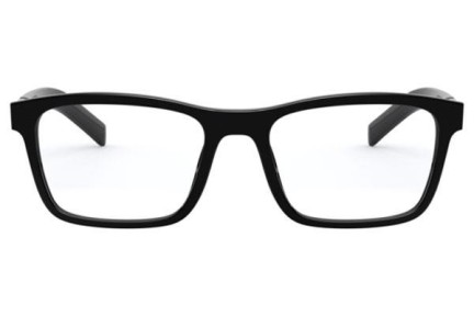 Okulary korekcyjne Prada PR16XV 1AB1O1 Prostokątne Czarne