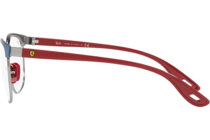 Okulary korekcyjne Ray-Ban Scuderia Ferrari Collection RX3698VM F072 Okrągłe Niebieskie