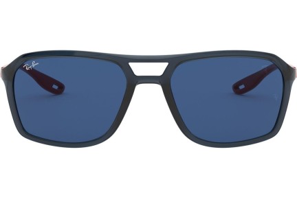 Okulary przeciwsłoneczne Ray-Ban RB4329M F63580 Prostokątne Niebieskie