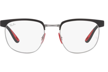 Okulary korekcyjne Ray-Ban Scuderia Ferrari Collection RX3698VM F073 Okrągłe Czarne