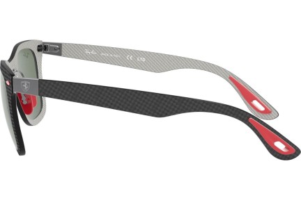 Okulary przeciwsłoneczne Ray-Ban Scuderia Ferrari Collection RB8395M F05471 Kwadratowe Czarne