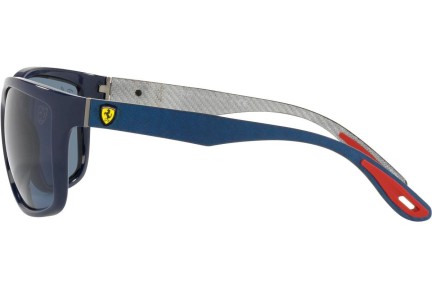 Okulary przeciwsłoneczne Ray-Ban Scuderia Ferrari Collection RB8356M F62180 Prostokątne Niebieskie
