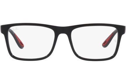 Okulary korekcyjne Ray-Ban Scuderia Ferrari Collection RX7205M F601 Kwadratowe Czarne